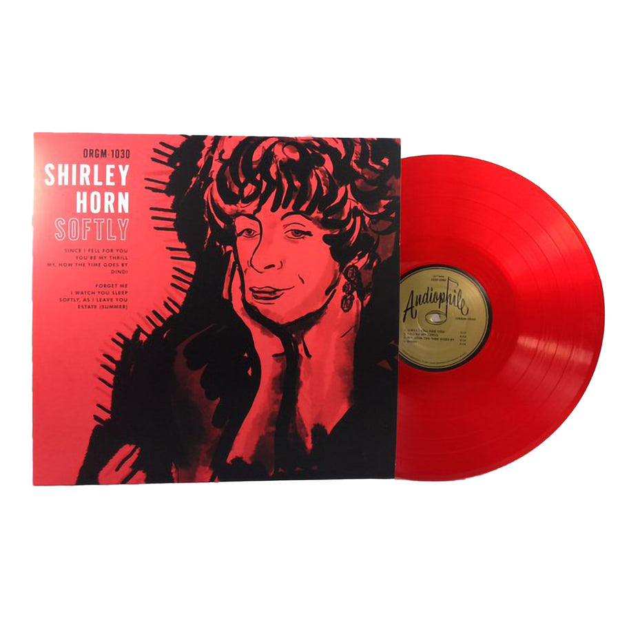 Shirley Horn - Softly Exclusive Transparent Red Color Vinyl LP