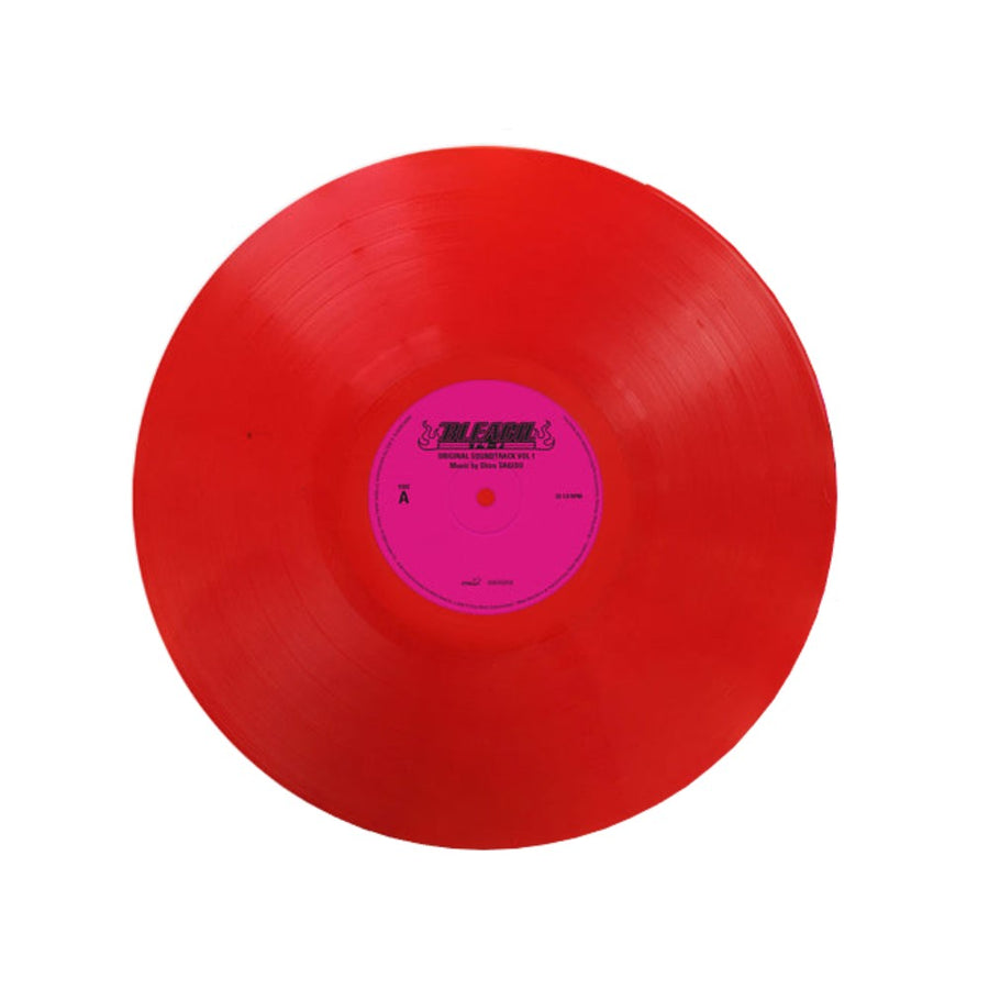 Shiro Sagisu - Bleach Vol 1 & 2 Soundtrack Exclusive Translucent Red Color Vinyl 2x LP Limited Edition #1200 Copies