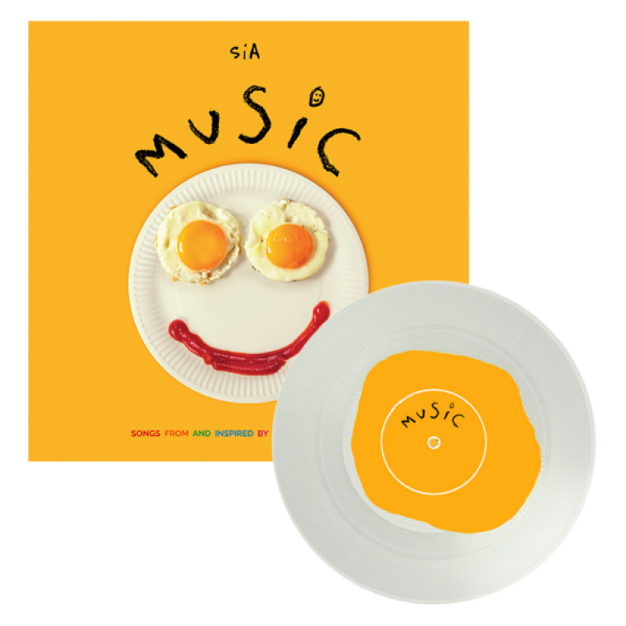 Sia - Music Songs From And Inspired By The Motion Picture Exclusive Limited Edition Egg Yolk Yellow Colored Vinyl LP