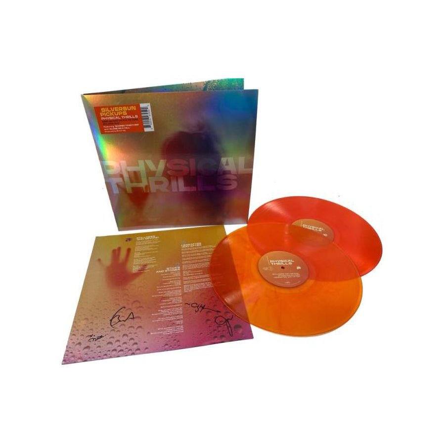 Silversun Pickups - Physical Thrills Exclusive Orange Color Vinyl with Signed Insert Limited Edition 2x LP Record