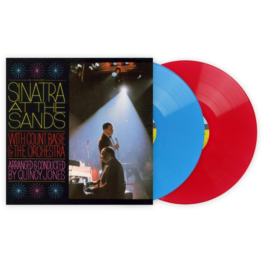 Frank Sinatra - Sinatra At The Sands (1966) Exclusive Limited Blue and Red Vinyl 2LP Record