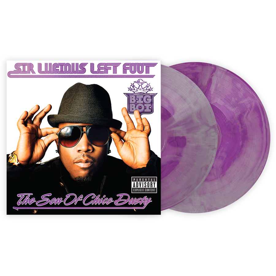 Big Boi - Sir Lucious Left Foot The Son of Chico Dusty Exclusive Purple And Silver Galaxy Vinyl 2x LP Record Club edition