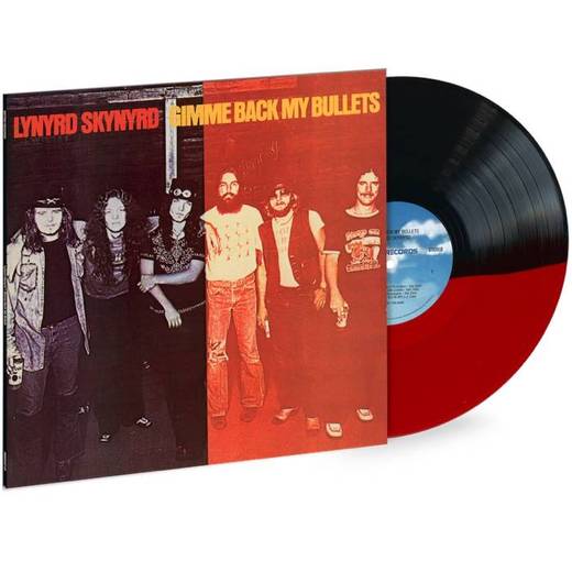 Lynyrd Skynyrd - Gimme Back My Bullets Exclusive Limited Edition Split Red & Black Vinyl [LP_Record]