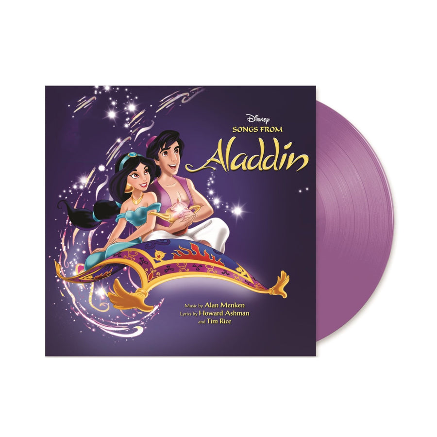 Songs From Aladdin Exclusive Limited Edition Violet Color Vinyl LP Record