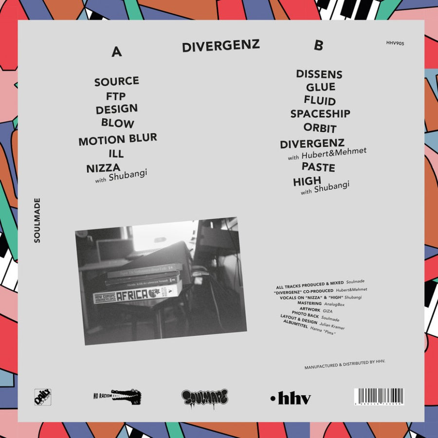 Soulmade - Divergenz Exclusive Black Color Vinyl LP Limited Edition #300 Copies