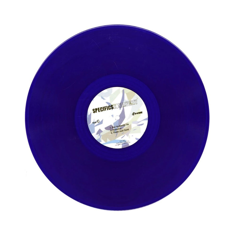 Specifics - Lonely City Exclusive Blue Color Vinyl 2x LP Limited Edition #300 Copies