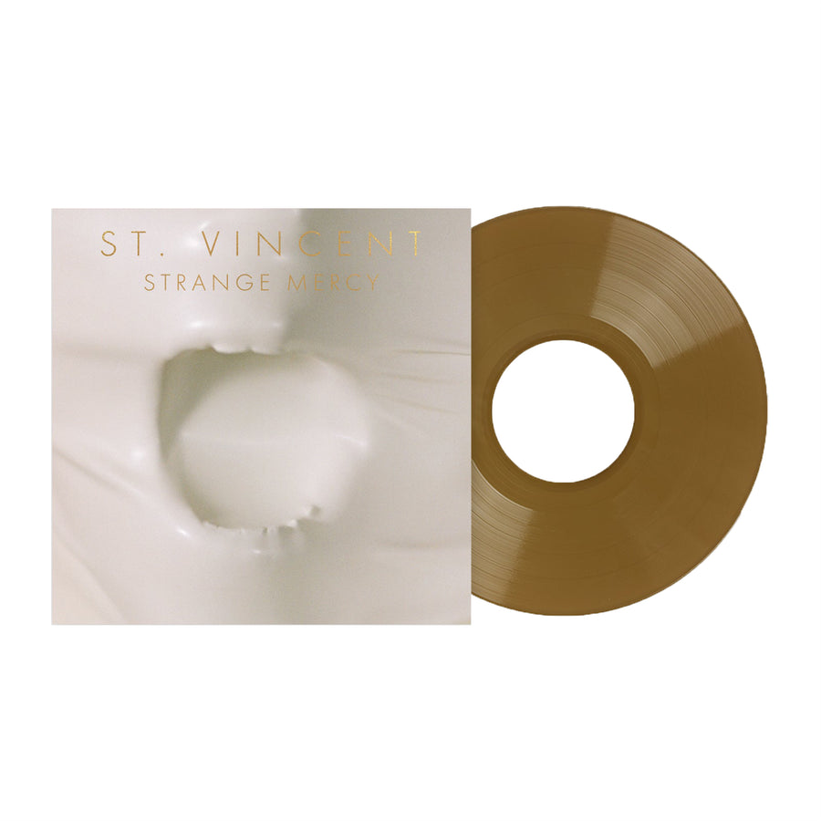 St. Vincent - Strange Mercy Exclusive Gold Color Vinyl LP Limited Edition #1500 Copies
