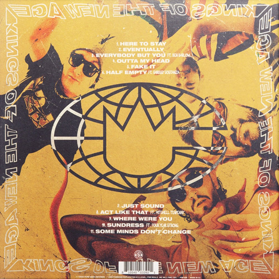 State Champs - Kings of The New Age Exclusive Starfruit Color Vinyl LP Limited Edition #500 Copies