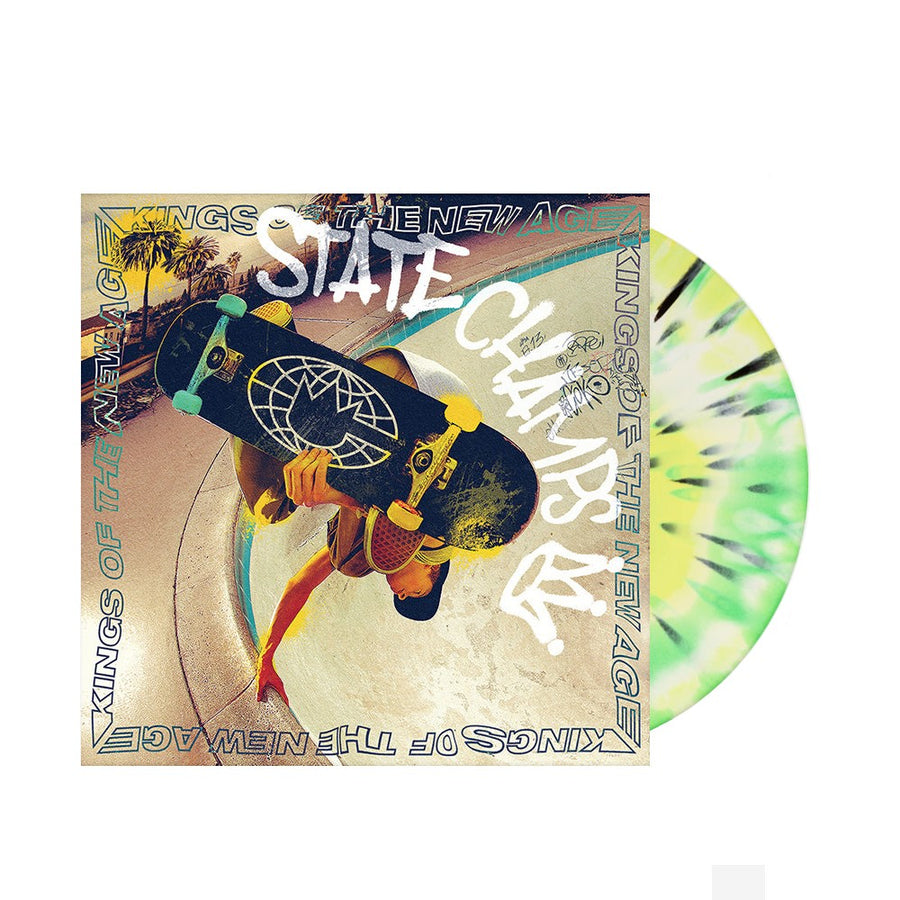 State Champs - Kings of The New Age Exclusive Starfruit Color Vinyl LP Limited Edition #500 Copies