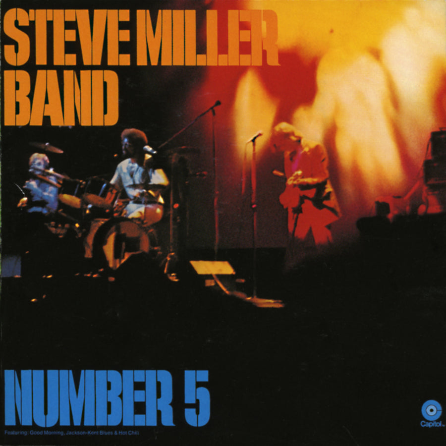 Steve Miller - Number 5 Exclusive Limited Edition Black Color Vinyl LP Record