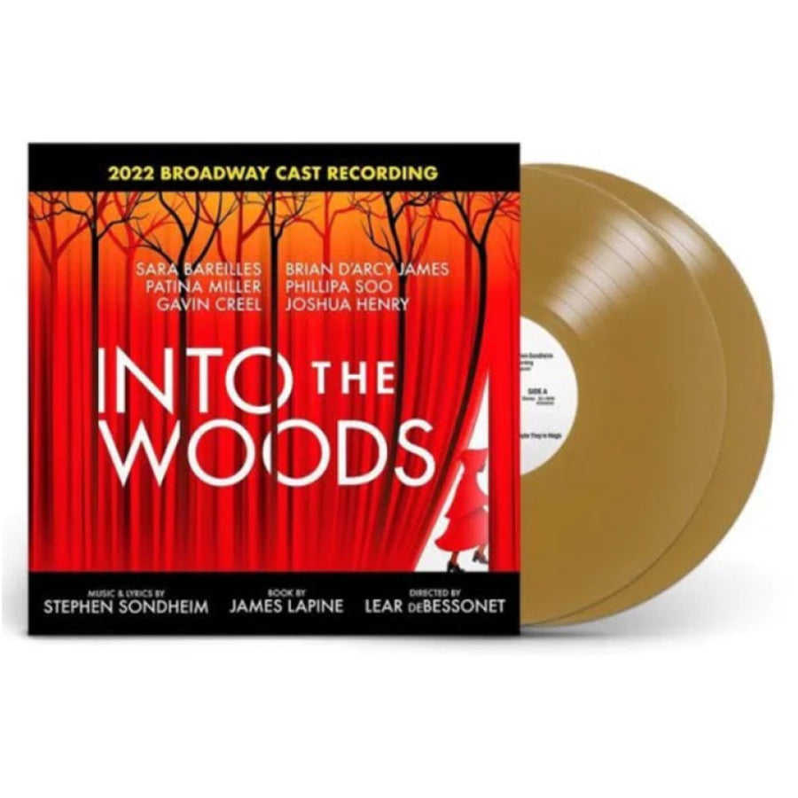 Steven Sondheim/Sara Bareilles - Into The Woods O.B.C.R Exclusive Limited Edition Gold Color Vinyl LP Record