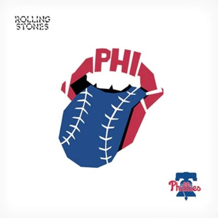 The Rolling stones - Hackney Diamonds X Philadelphia Phillies Exclusive Limited Baseball White Color Vinyl LP