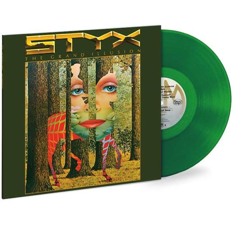 Styx - The Grand Illusion 40Th Anniversary Limited Translucent Green Color Vinyl LP