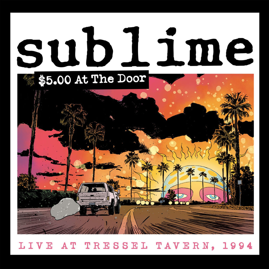 Sublime - $5 At The Door Exclusive Limited Edition Orange/Fuchsia Marble Color Vinyl 2x LP Record