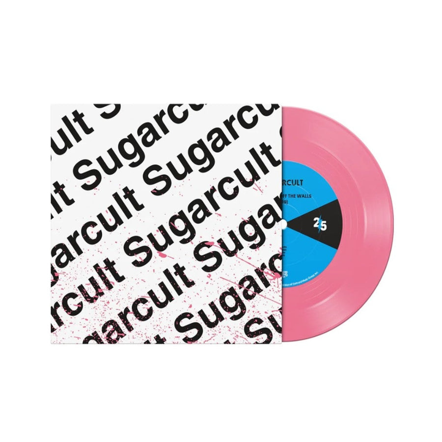 Sugarcult - Bouncing Off The Walls Pink Colored 7” Vinyl LP Limited Edition #500 Copies Worldwide
