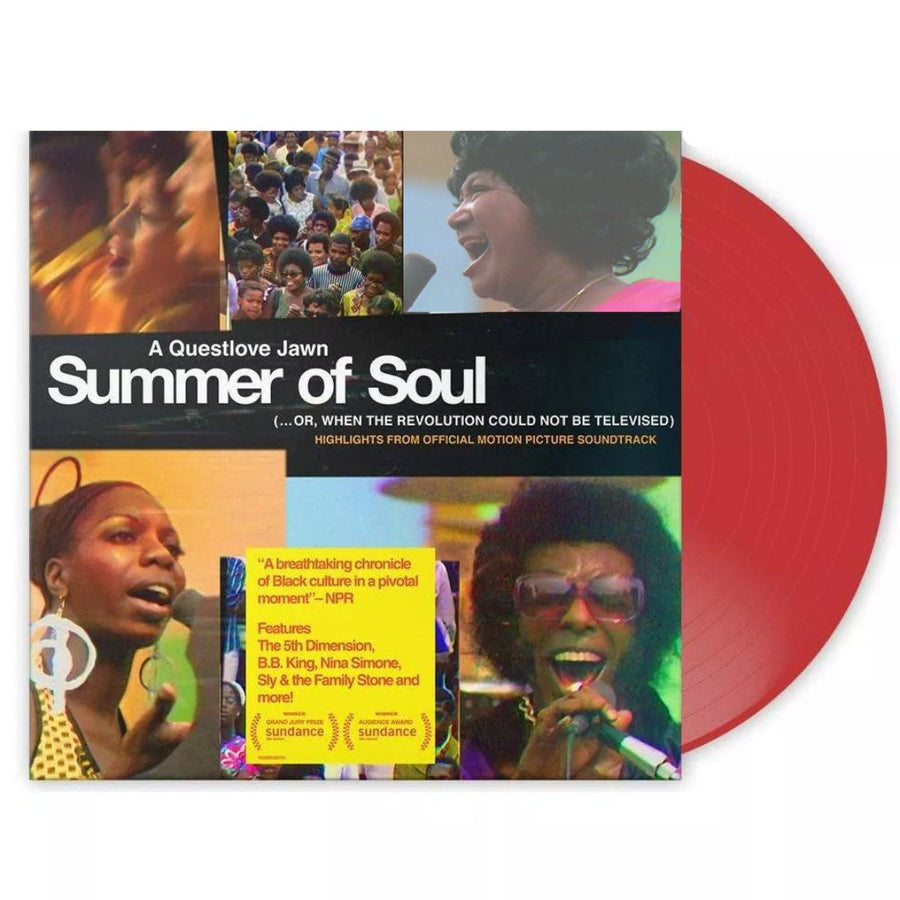 Summer Of Soul Orginal Motion Picture Soundtrack Exclusive Red Color Vinyl LP Record