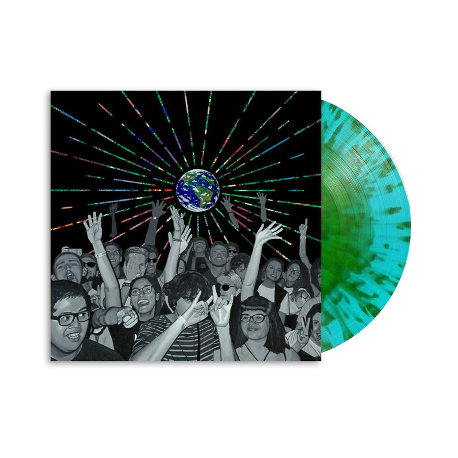 Superorganism - World Wide Pop Exclusive Blue/Green Splatter Color Vinyl LP Limited Edition