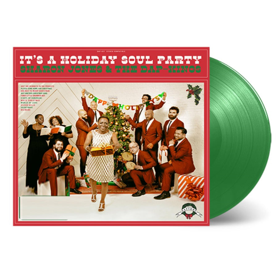 Jones, Sharon & The Dap-Kings - It's A Holiday Soul Party Concerto Exclusive Green Color Vinyl LP