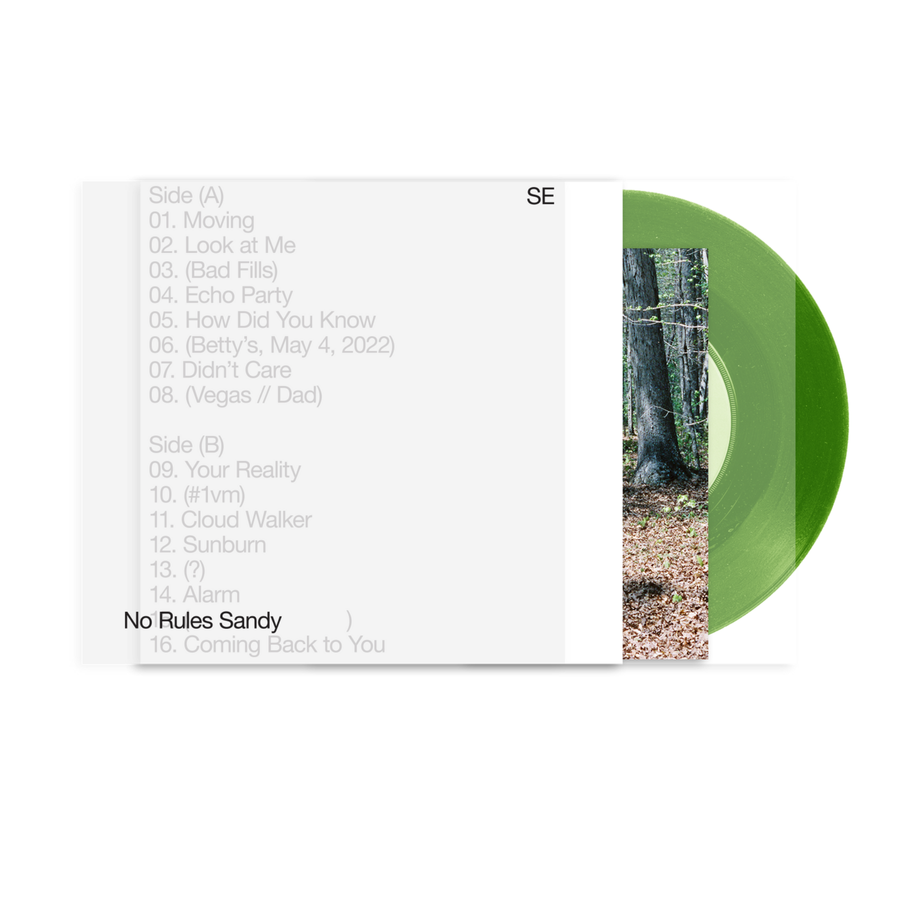 Sylvan Esso - No Rules Sandy Spotify Exclusive Limited Edition Olive Green Color Vinyl LP Record