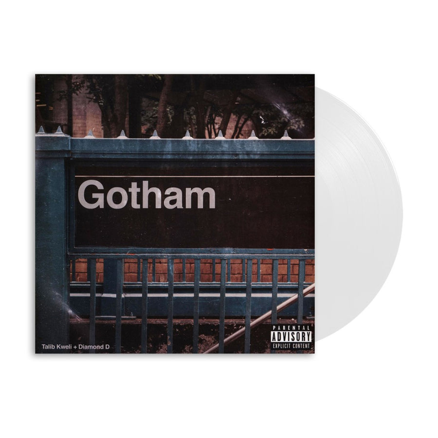 Talib Kweli & Diamond D - Gotham Exclusive White Color Vinyl LP Limited Edition #300 Copies
