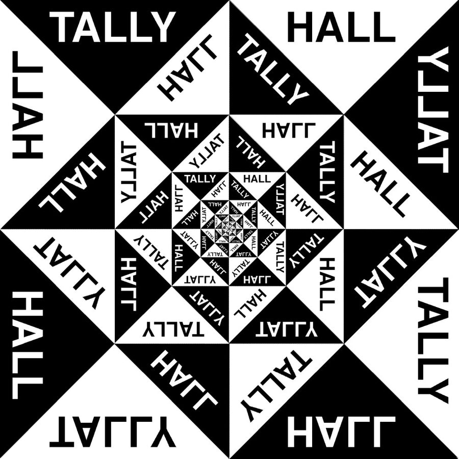 Tally Hall - Good & Evil Exclusive Limited Edition Black & White Split Cassette Shell