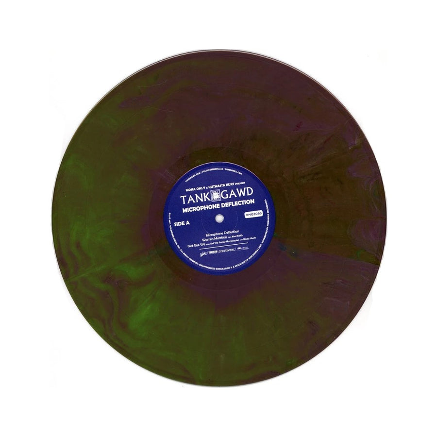 Tank Gawd (Kutmasta Kurt & Moka Only) - Microphone Deflection Exclusive Limited Edition Green Bc Fog Color Vinyl LP Record