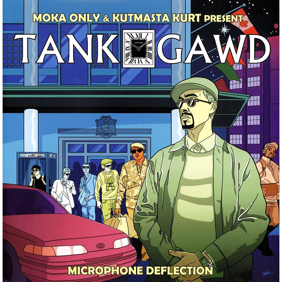 Tank Gawd (Kutmasta Kurt & Moka Only) - Microphone Deflection Exclusive Limited Edition Green Bc Fog Color Vinyl LP Record