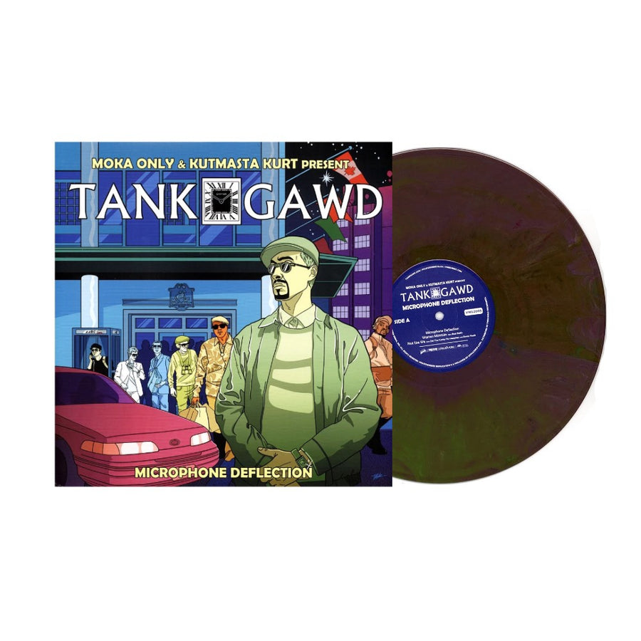 Tank Gawd (Kutmasta Kurt & Moka Only) - Microphone Deflection Exclusive Limited Edition Green Bc Fog Color Vinyl LP Record