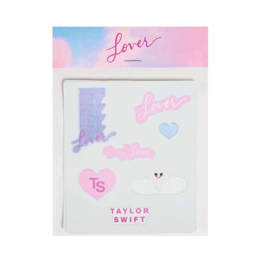 Taylor Swift Lover Album Valentine's Day Collection Cards and Stickers