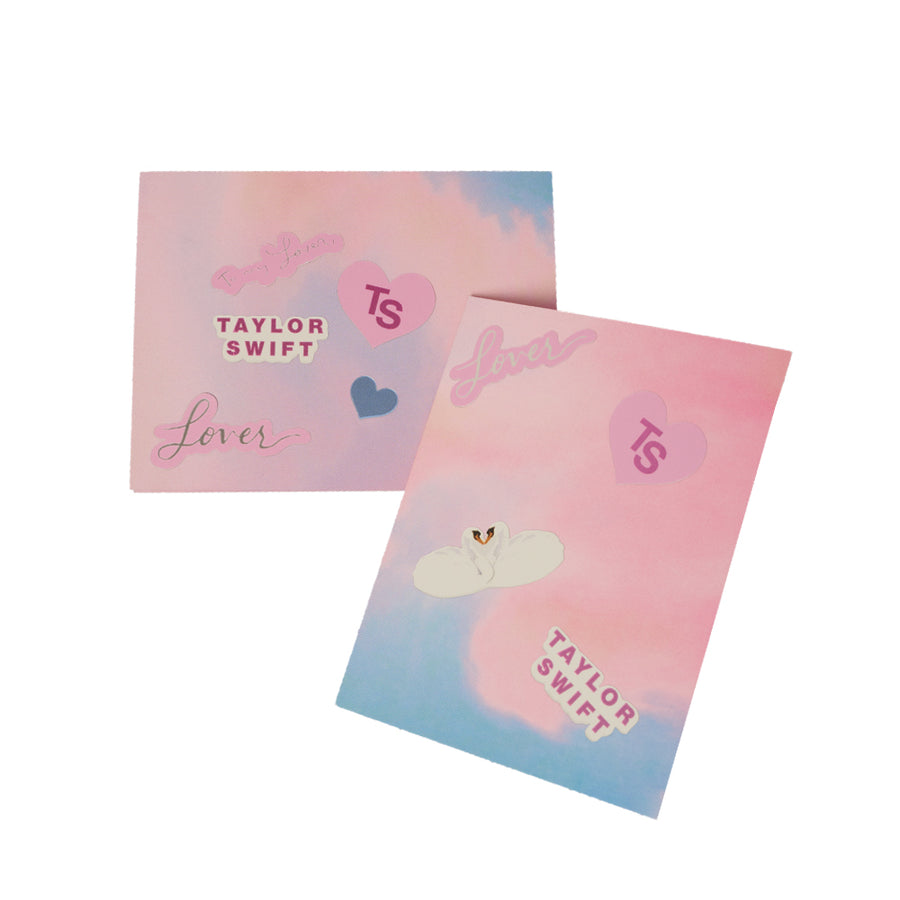 Taylor Swift Lover Album Valentine's Day Collection Cards and Stickers