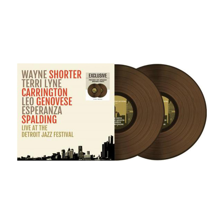 Terri Lyne Carrington - Live at The Detroit Jazz Festival Exclusive Brown Opaque Virgin Vinyl 2x LP