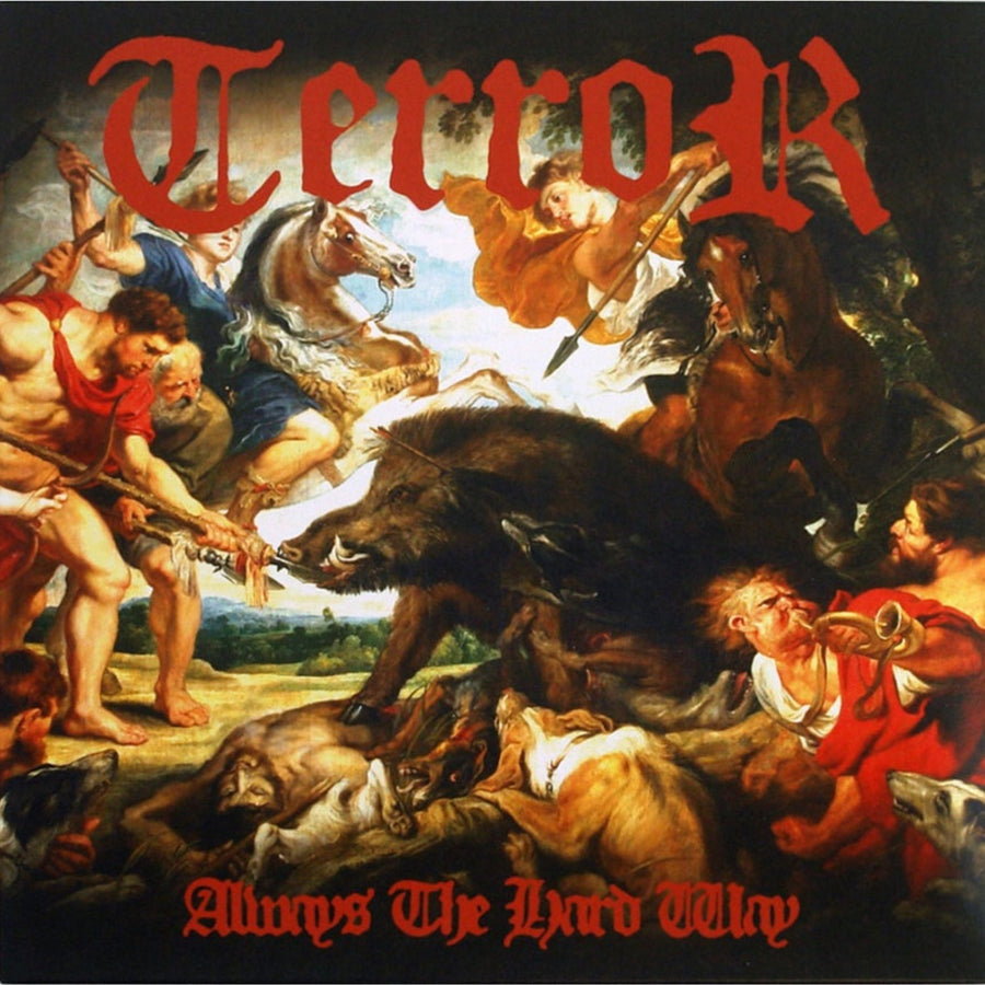 Terror - Always The Hard Way Exclusive Limited Edition Red/Blue/Black Split Color Vinyl LP Record