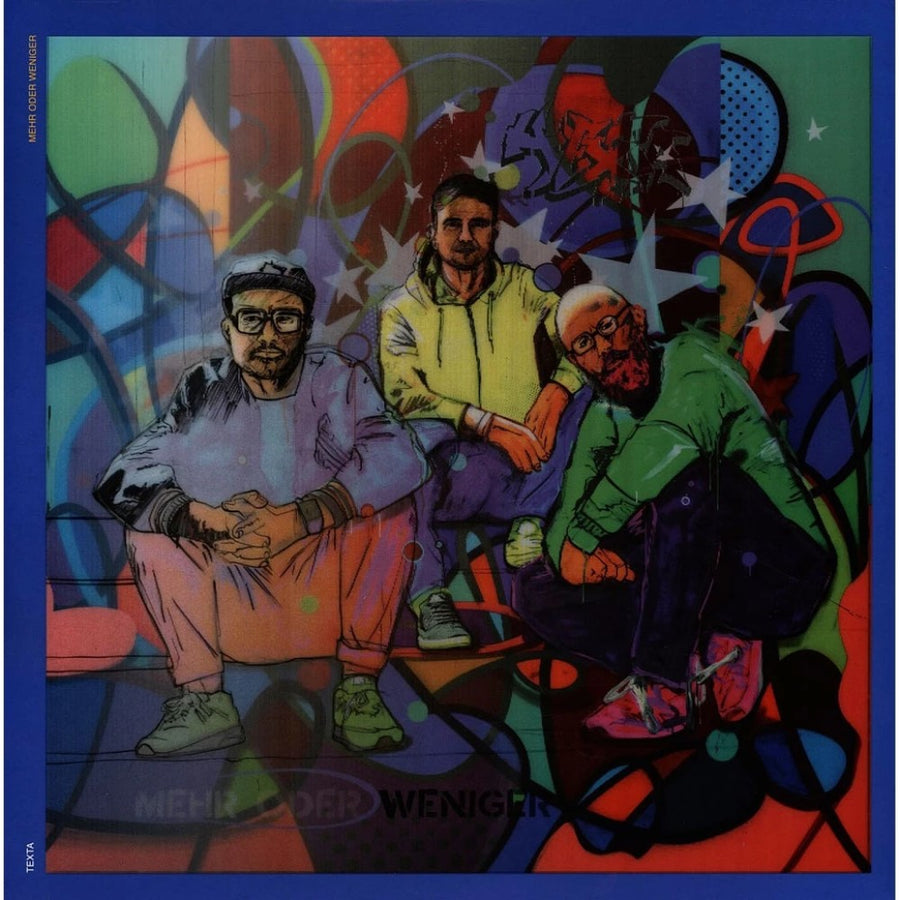 Texta - Mehr Oder Weniger Exclusive Transculent Color Vinyl LP Limited Edition #200 Copies