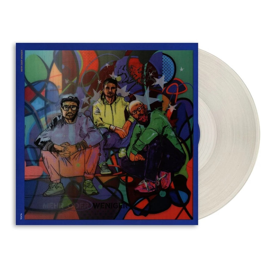 Texta - Mehr Oder Weniger Exclusive Transculent Color Vinyl LP Limited Edition #200 Copies