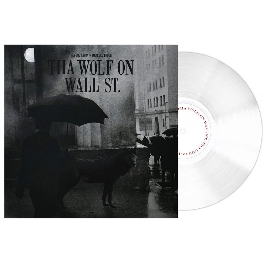 Tha God Fahim x Your Old Droog - Tha Wolf on Wall St. Exclusive Clear Vinyl LP Limited Edition #300 Copies