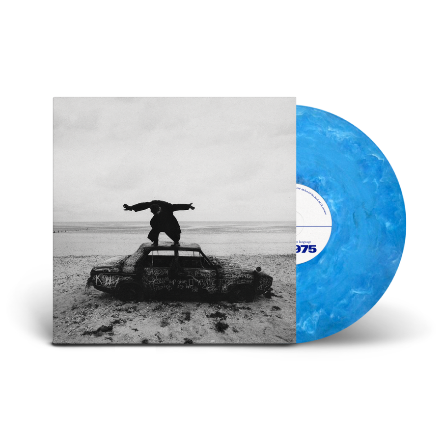 The 1975 - Being Funny in A Foreign Language Exclusive Limited Edition Blue Galaxy Color Vinyl LP Record