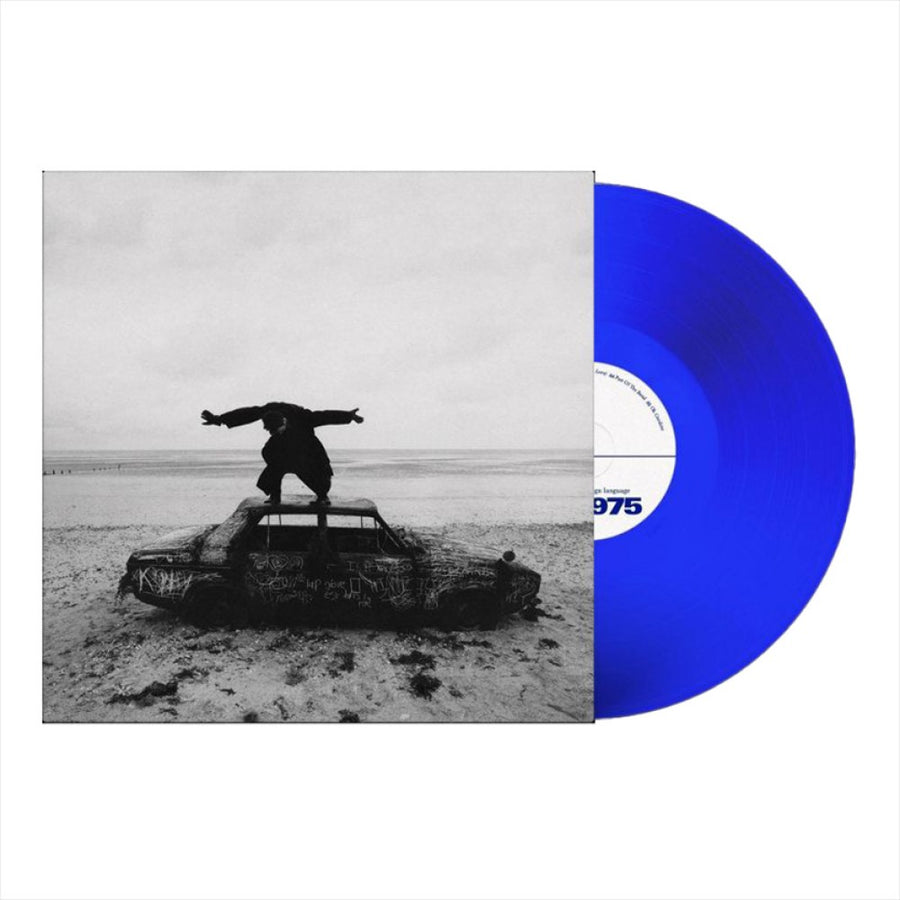 The 1975 - Being Funny in A Foreign Language Exclusive Limited Edition Transparent Blue Color Vinyl LP Record