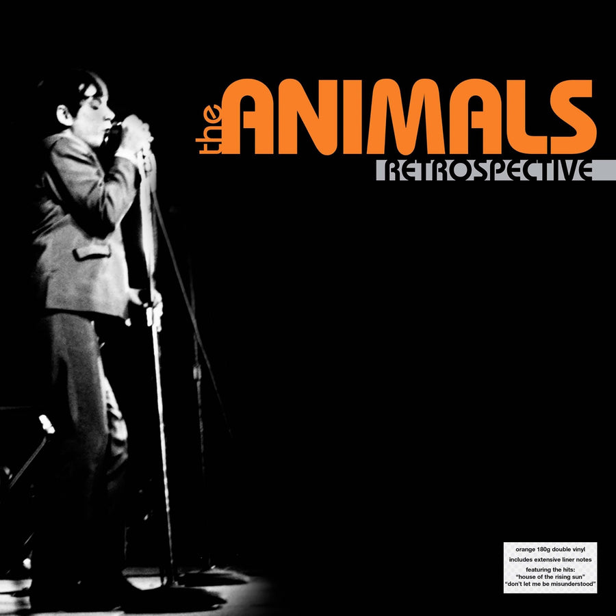 The Animals - Retrospective Exclusive Limited Edition Orange Color Vinyl 2x LP Record