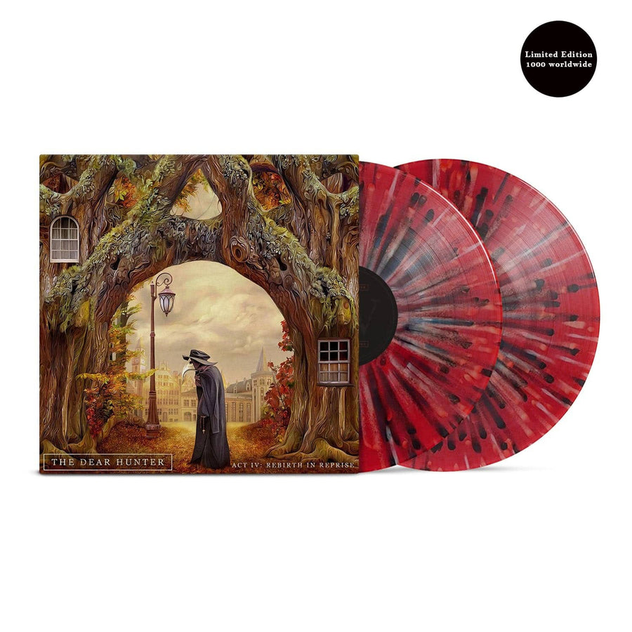 The Dear Hunter - Act IV Rebirth in Reprise Exclusive Limited Edition Red Black & White Splatter Vinyl LP