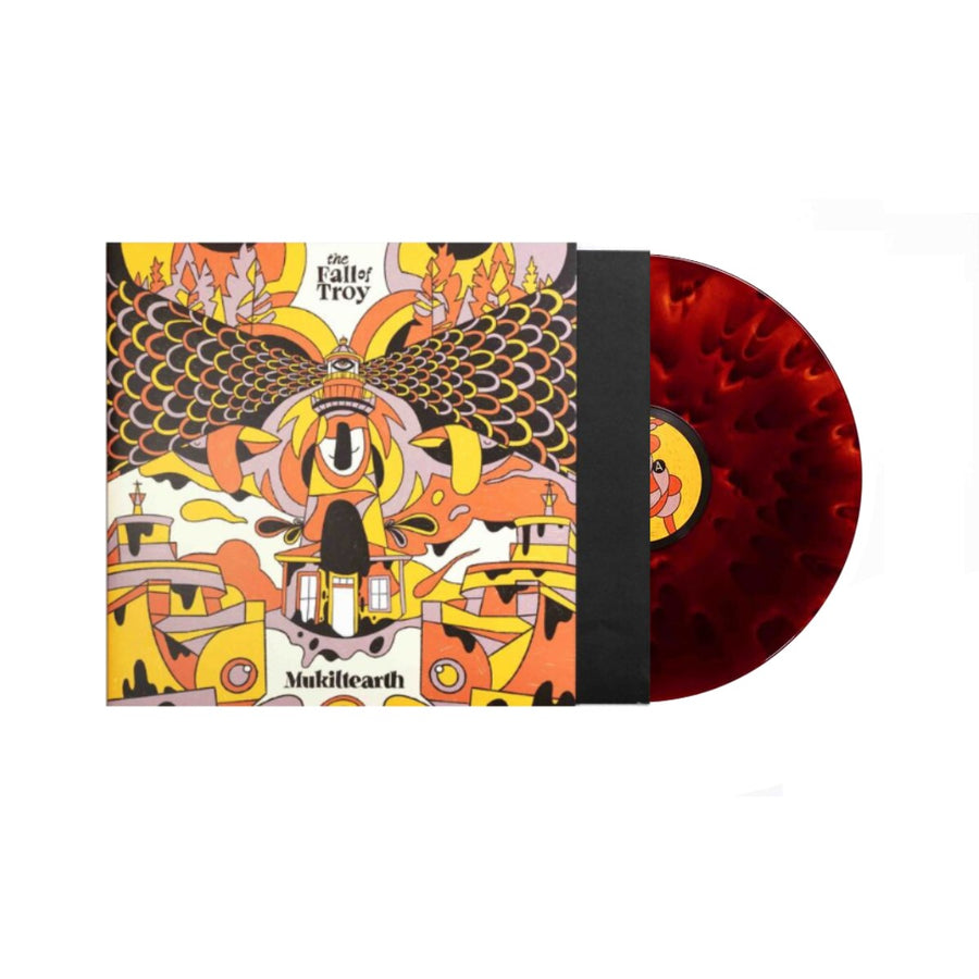 The Fall of Troy - Mukiltearth Exclusive Transparent Purple/Yellow Ghostly Color Vinyl LP Limited Edition #500 Copies