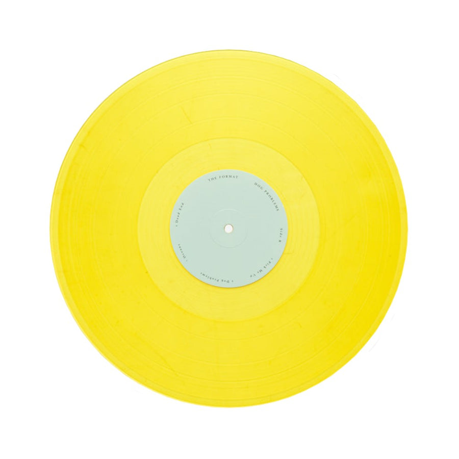 The Format - Dog Problems Exclusive Piss Yellow Color Vinyl 2x LP Limited Edition #600 Copies
