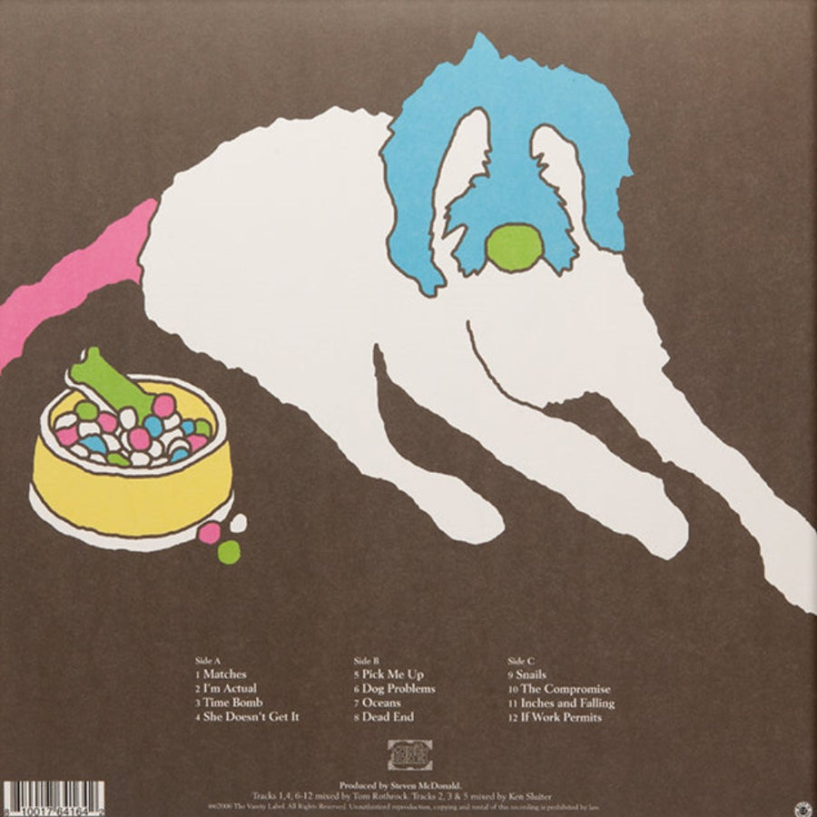 The Format - Dog Problems Exclusive Piss Yellow Color Vinyl 2x LP Limited Edition #600 Copies