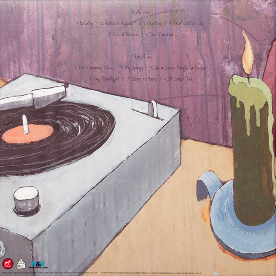 The Get Up Kids - Something to Write Home About Exclusive Silver Color Vinyl LP Limited Edition #600 Copies