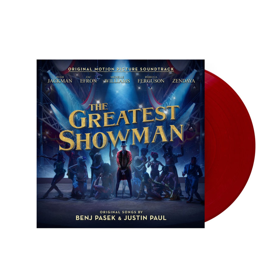The Greatest Showman Original Motion Picture Soundtrack Exclusive Limited Edition Ruby Red Color Vinyl LP Record