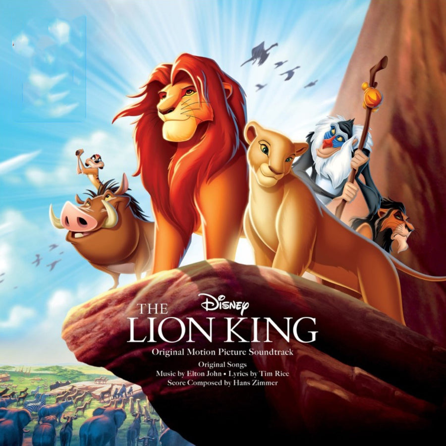 The Lion King Original Motion Picture Soundtrack Exclusive Limited Edition Savannah Brown Color Vinyl LP Record