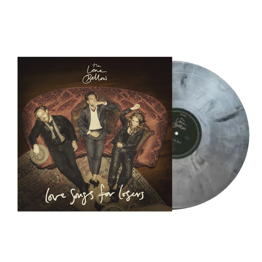 The Lone Bellow - Love Songs for Losers Exclusive Limited Edition Black/Silver Swirl Color Vinyl LP Record