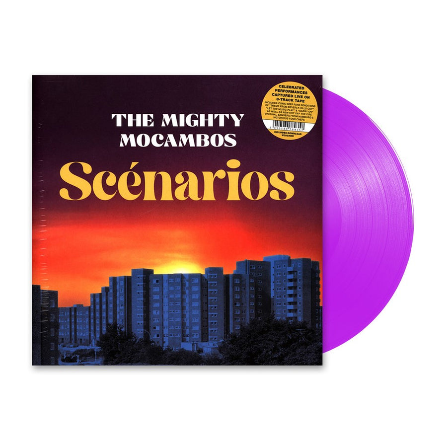 The Mighty Mocambos - Scenarios Exclusive Purple Color Vinyl LP Limited Edition #200 Copies