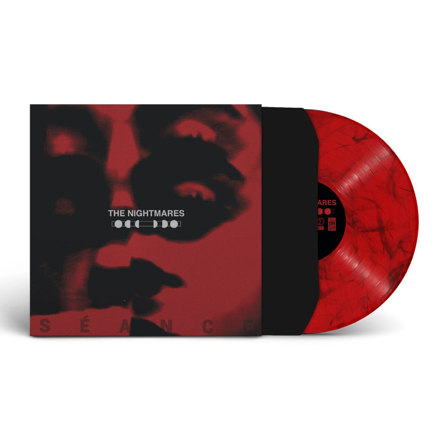 The Nightmares - Seance Exclusive Blood Red/Black Smoke Color Vinyl LP Limited Edition #250 Copies