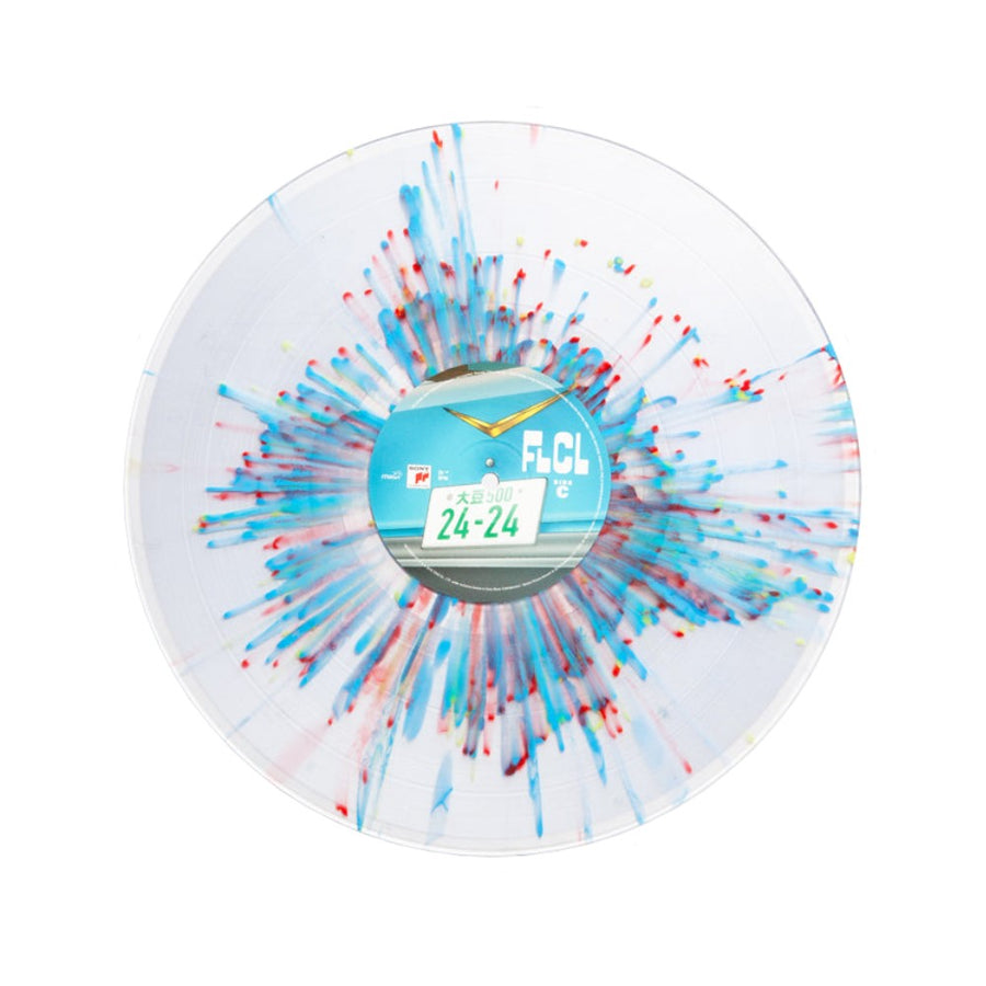 The Pillows - FLCL Progressive / Alternative Soundtrack Exclusive Clear with Multi-Color Splatter Color Vinyl 2x LP Limited Edition #1200 Copies