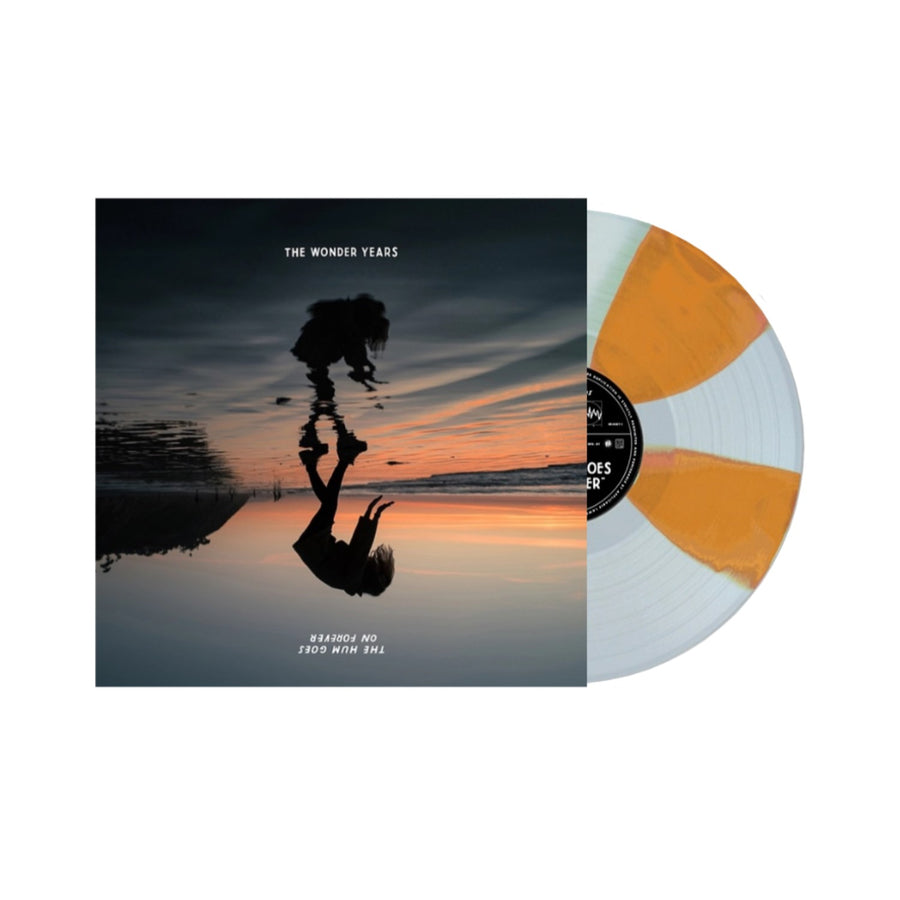 The Wonder Years - The Hum Goes on Forever Exclusive Limited Edition Cloudy Clear/Orange Ferris Wheel Color Vinyl LP Record